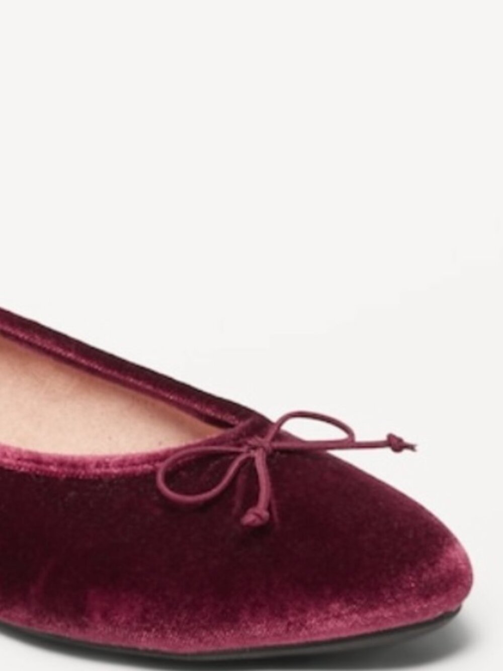 Old Navy Maroon Ballet Flats 8